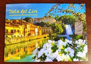 Acquisto folder con francobollo di Isola del Liri