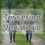 Ritiro Tesserini Venatori