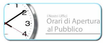 Disposizioni per apertura al pubblico degli uffici comunali