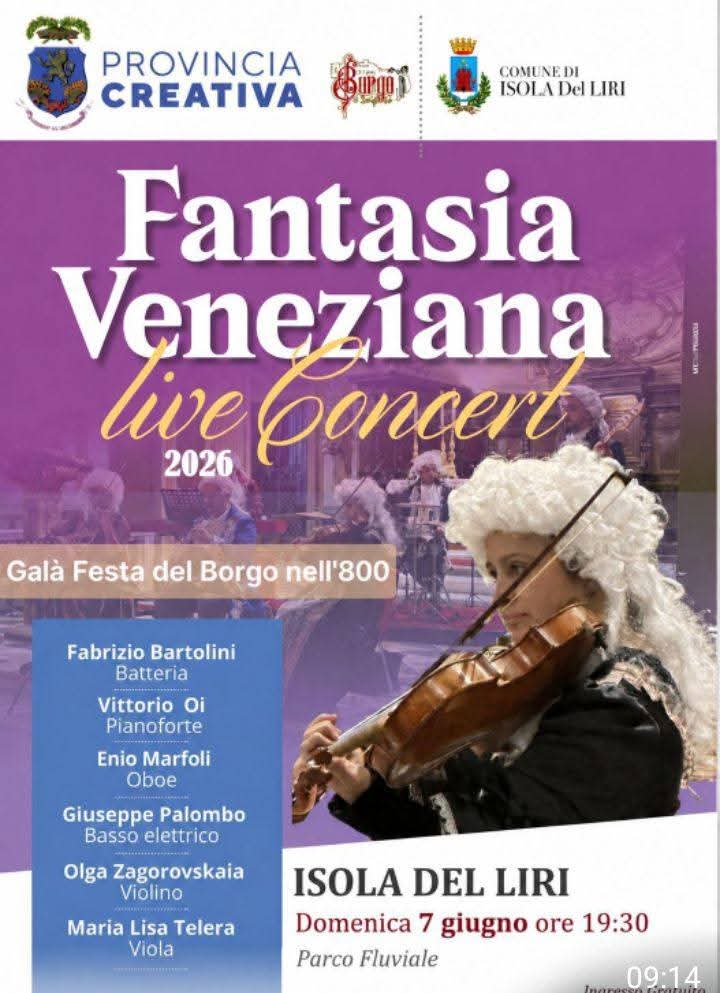 fantasia venezianba 7 giugno